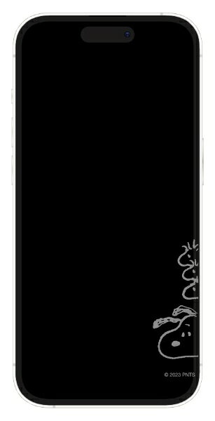 グルマンディーズ｜gourmandise iPhone 14 Pro ピーナッツ ガラススクリーンプロテクター スヌーピー SNG-747A