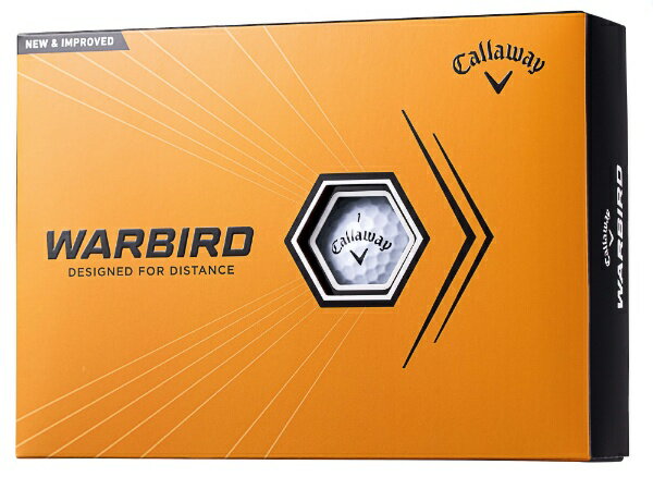 キャロウェイ｜Callaway ゴルフボール WARBIRD2023 ウォーバード 2023《1ダース(12球)/ホワイト》 CALLAWAY ホワイト BL CG WARBIRD 23 12B PK JV 12球（1ダース） /ディスタンス系 【返品交換不可】