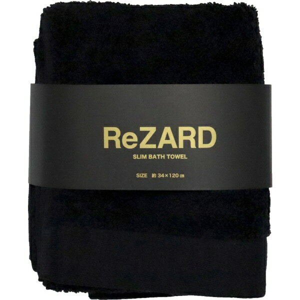 ReZARD｜リザード ReZARD（リザード）高吸水スリムバス ブラック(34×120cm) ブラック