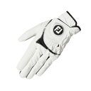 フットジョイ|FootJoy 【メンズ 左手着用(右利き用)】ゴルフグローブ GTエクストリーム(22cm/ホワイト×ブラック) FGGT23【返品交換不可】