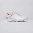フットジョイ|FootJoy 24.5cm レディース ゴルフシューズ WOMEN’S ドライジョイズ FOR ウィメン BOA W:3E相当(ホワイト×ピンク) 98179 W075【返品交換不可】(4)