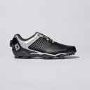 フットジョイ|FootJoy 27.0cm メンズ ゴルフシューズ MEN’S ドライジョイズ プロ BOA W:3E相当(ブラック×シルバー) 53788 W...