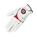フットジョイ|FootJoy 【メンズ 左手着用(右利き用)】ゴルフグローブ GTエクストリーム(25cm/ホワイト×レッド) FGGT23【返品交換不可】(4)
