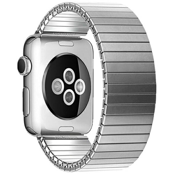 ROA｜ロア METAL STRETCH BAND メタルストレッチバンド for Apple Watch 49/45/44/42mm Sサイズ TF7 ティーエフセブン シルバー TF21SV44S