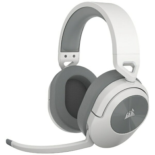 CORSAIR｜コルセア ゲーミングヘッドセット HS55 WIRELESS White ホワイト CA-9011281-AP ワイヤレス（Bluetooth＋USB） /両耳 /ヘッドバンドタイプ