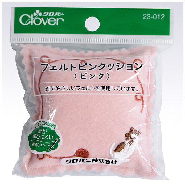 クロバー｜Clover フェルトピンクッション＜ピンク＞ 23-012