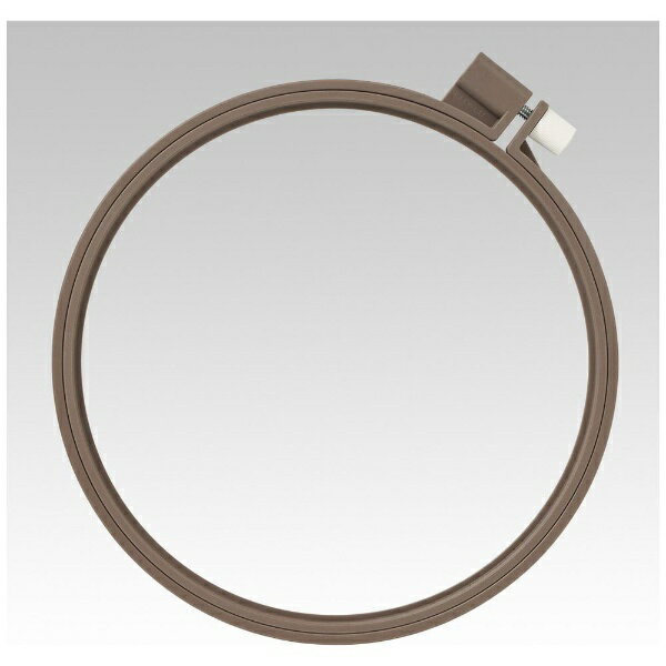 クロバー｜Clover カラフル刺しゅう枠15cm ブラウン 57-264