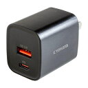 京ハヤ｜KYOHAYA 30W USB-C&A 急速充電器 ブラック JKPD30M2BK [2ポート]