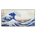 The Mousepad Company｜ザ マウスパッド カンパニー ゲーミングマウスパッド 914x457x3mm Artist Series (Large) The Great Wave off Kanagawa by Hokusai tm-mp-the-great-wave-off-kanagawa-l