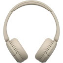 ソニー｜SONY ブルートゥースヘッドホン ベージュ WH-CH520 CZ Bluetooth対応