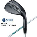 クリーブランド｜Cleveland GOLF ウェッジ RTX 6 ZIPCORE ブラックサテン 58.0° Fullグラインド バンス角：12.0° 《N.S.PRO 950GH neo スチールシャフト》 硬さ(Flex)：S【返品交換不可】