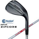 クリーブランド｜Cleveland GOLF ウェッジ RTX 6 ZIPCORE ブラックサテン 54.0° Midグラインド バンス角：10.0° 《N.S.PRO MODUS3 TOUR120 スチールシャフト》 硬さ(Flex)：S【返品交換不可】