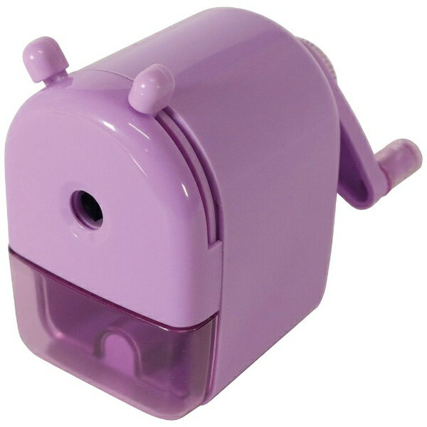 クツワ｜KUTSUWA STAD（スタッド） ミニ卓上鉛筆削り PU（パープル） RS040PU [手動タイプ]