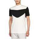 ミズノ｜mizuno メンズ サーマルチャージ半袖シャツ(2XLサイズ/ブラック×オフホワイト)E2MAA022