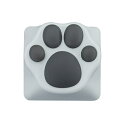 ZOMO｜ゾモ 〔キーキャップ〕ABS Kitty Paw Keycap for Cherry MX Switches ゲーミングキーキャップ ホワイト /グレー zp-abs-kitty-paw-white-grey