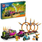 レゴジャパン｜LEGO LEGO（レゴ） 60357 シティ トレーラートラックと火の輪くぐりチャレンジ【処分品の為、外装不良による返品・交換不可】