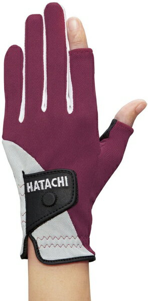 羽立工業｜HATACHI HATACHI(ハタチ) クールメッシュ手袋 ボルドー SM BH8027