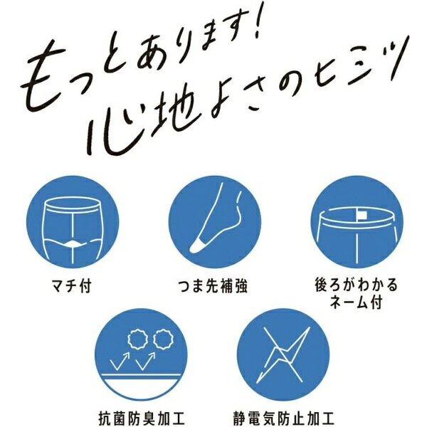 福助｜Fukuske 満足 着圧ノンラン M-L 143-1101 ML 535 ヌーディベージュ