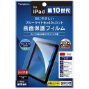 トリニティ｜Trinity 10.9インチ iPad（第10世代）用 ブルーライト低減 光沢 画面保護フィルム TR-IPD2210-PF-BCCC