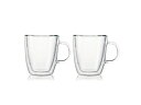 ボダム|bodum ビストロダブルウォールマグ 300ml 2個セット クリア 10604-10