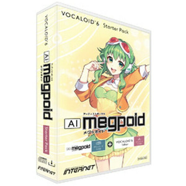 インターネット｜INTERNET VOCALOID6 Starter Pack AI Megpoid [Win・Mac用]