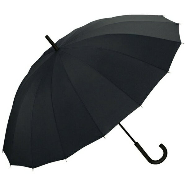 ワールドパーティー｜WPC. 雨傘 長傘 UNISEX 16K アンブレラ ブラック UX02-900-001 [晴雨兼用傘 /60cm]