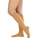 アルケア|ALCARE ユニセックス アンシルク・2 ハイソックス(つま先あり)SS 18465 ライトブラウン