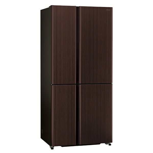 【無料延長保証「自然故障プラン」】 AQUA｜アクア 冷蔵庫 ダークウッドブラウン AQR-TZ51N(T) [幅83cm /512L /4ドア /観音開きタイプ /2023年]《基本設置料金セット》のサムネイル