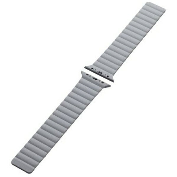 ELECOM|エレコム Apple Watch用マグネットバンド(49/45/44/42mm) グレー AW-45BDMAGGY