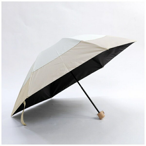 小川｜Ogawa 折りたたみ傘 バイカラーパラソル LINEDROPS オフホワイト LD-LPS-BYC-55PM-1 [晴雨兼用傘 /55cm]