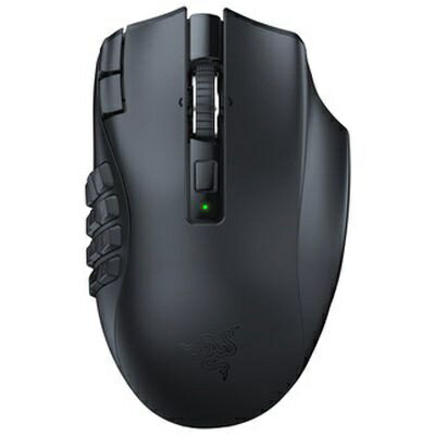 【エントリーで2倍pt(5/20まで)】 RAZER｜レイザー ゲーミングマウス Naga V2 HyperSpeed RZ01-03600100-R3A1 光学式 /無線(ワイヤレス) /21ボタン /Bluetooth USB