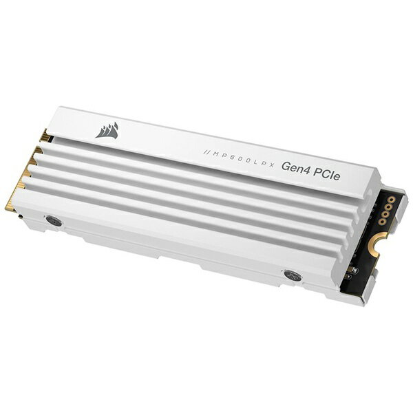 CORSAIR｜コルセア CSSD-F4000GBMP600PLPW 内蔵SSD PCI-Express接続 MP600 PRO LPX(ヒートシンク搭載) ホワイト 4TB /M.2