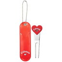 キャロウェイ｜Callaway レディース ラブキャロウェイ ハートディボットツール AC CG LOVE CW H-DIVOT TOOL SS 23 JM (レッド) 5923321【返品交換不可】