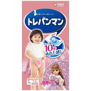 ユニチャーム｜unicharm トレパンマン Lサイズ（9-14kg）34枚 ピンク