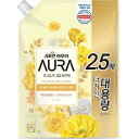 Toiletry Japan｜トイレタリージャパンインク 香りサフロン 柔軟剤 AURA 詰替 1.7L ミッドナイトゴールド（スィートベリー＆バニラ）