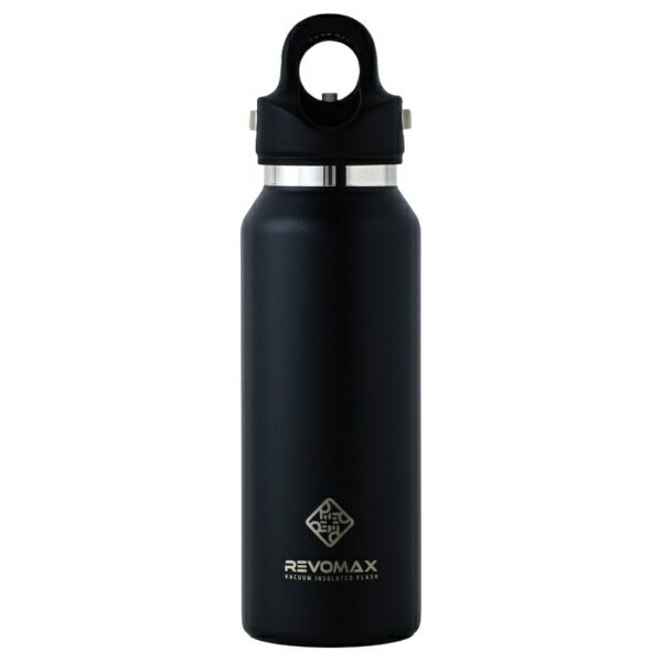 Other - REVOMAX｜レボマックス 炭酸対応真空断熱ボトル 12ozスリム［355ml/ワンタッチ］ REVOMAX オニキスブラック DWF-12419S-JP-V3 [炭酸対応]