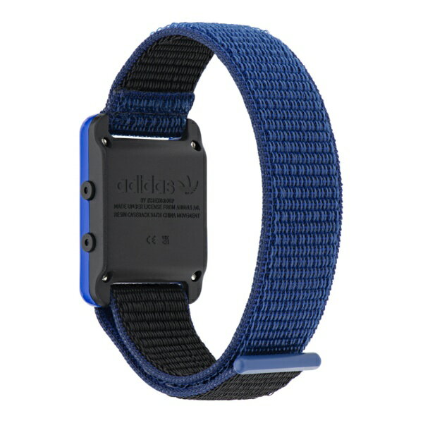 アディダス｜adidas レトロポップ デジタル [RETRO POP DIGITAL] 1年保証 ブルー AOST23066 [正規品]