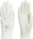 アディダス|adidas 【レディース 両手用】ゴルフグローブ ウィメンズ ZG ペアグローブ(20cm/ホワイト×グレーワン)NMH46【返品交換不可】