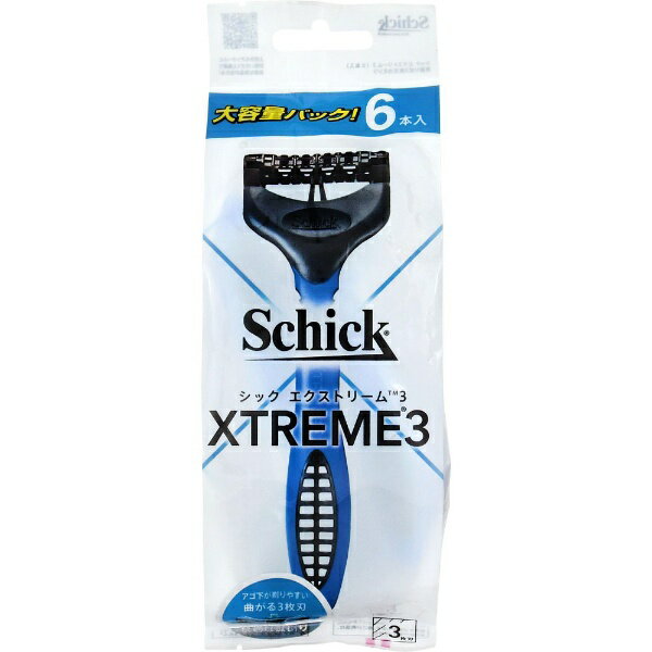 シック｜Schick エクストリーム3（6本入）