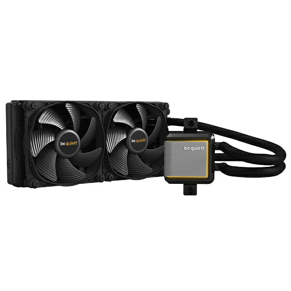 be quiet!ブランドのマルチソケット対応オールインワン水冷CPUクーラー「SILENT LOOP2 240mm」■極めて静かで優れた冷却性能を発揮し、オーバークロックされたCPUを搭載した要求の厳しいシステム向け、囁くように静かなオールインワン水冷ユニット■6極3相モーターを採用した減衰調整機能付きポンプにより、静音・高性能を実現■強力な3チャンバーポンプ設計により、乱気流と騒音を大幅に低減■Silent Wings 3 PWM高速ファンによる高性能と静粛性■高密度のフィンを積み重ねたコールドプレートにより、最高の冷却特性を実現■ARGB LEDによる多彩なイルミネーションと優れた視覚効果■ユーザーによるクーラントの補充が可能■アクセスしやすいクーラント補充口と付属の冷却水ボトル■3年間のメーカー保証■RoHS対応の環境配慮型プロダクト