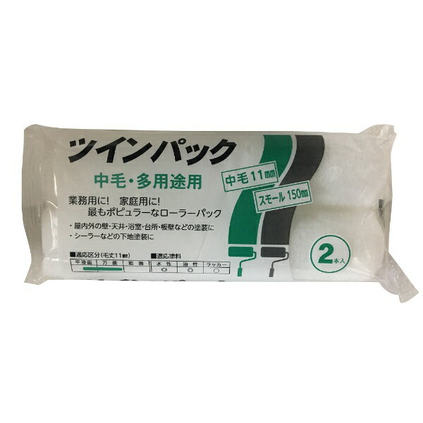 ●油性・水性塗料どちらにもご使用頂け、屋内外の様々な塗装シーンでご使用頂けます。●スモールローラーのお得な2巻パックで各種下塗り作業から上塗り作業まで幅広くご使用頂けます。●ご使用になる際は、別売りの「ミドル・スモール兼用ローラーハンドル」に装着してからご使用ください。