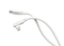 CIO|シーアイオー L字型シリコンケーブル USB-C to Lightning 1m ホワイト CIO-SLL30000-CL1-WH(2)