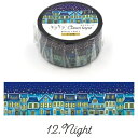 ワールドクラフト|world craft キラキラクリアテープ Night KCT20-012