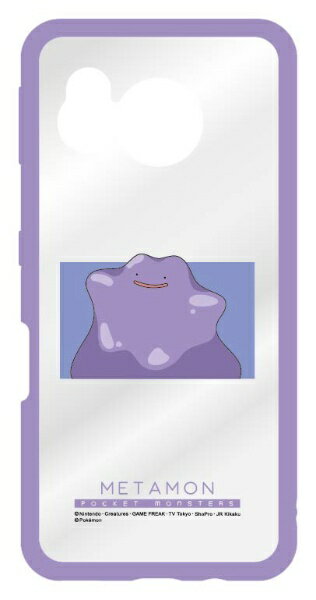 グルマンディーズ｜gourmandise ポケットモンスター IIII fit Clear SHARP AQUOS sense7対応ケース メタモン POKE-822B