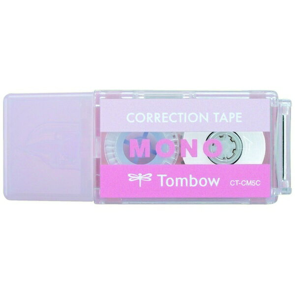 トンボ鉛筆｜Tombow 修正テープモノポケット5C80ピンク CT-CM5C80