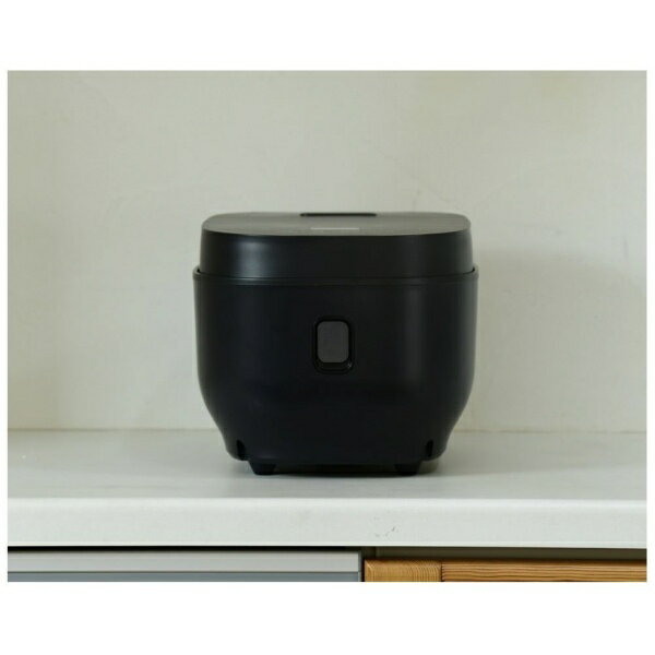 ORIGINAL BASIC｜オリジナルベーシック 温度調節機能付き マイコンジャー炊飯器 5.5合 温調炊飯器 5℃刻み ブラック BKS-55(B) [5.5合 /マイコン]