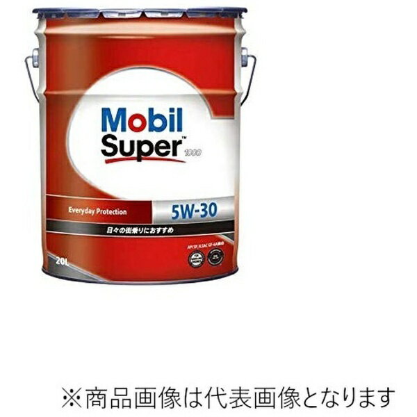 モービル｜MAUVIEL エンジンオイル スーパー1000 5W-30 SP 鉱物油 20L 117649