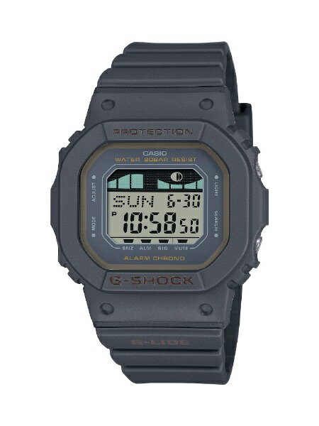 【エントリーで最大全額ポイント還元｜6/11まで】 CASIO｜カシオ G-SHOCK（Gショック）スポーツラインG-LIDE（ジーライド）小型・薄型化モデル ブラック GLX-S5600-1JF