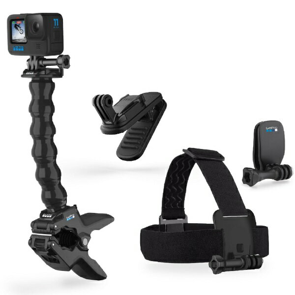 GoPro｜ゴープロ 【ビックカメラグループ限定】アクションカメラ GoPro（ゴープロ）【国内保証付正規品】HERO11 Black キャンプ・外遊びセット CHDHX-111-BC3 [4K対応 /防水]