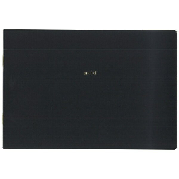 【特長】●リモートワークやカフェでの仕事に”一緒に”使える、狭いスペースに置ける横型ノートです。●パソコン前にぴったり置けるサイズです。●閉じた時はB6サイズになります。●使いやすい5mm方眼です。●方眼の左側にはコンポジションライン入りです。●目立ちすぎない細さなので無視して書いても気になりません。【仕様】●色：ブラック●タイプ：PC15インチ対応●縦(mm)：124●横(mm)：180